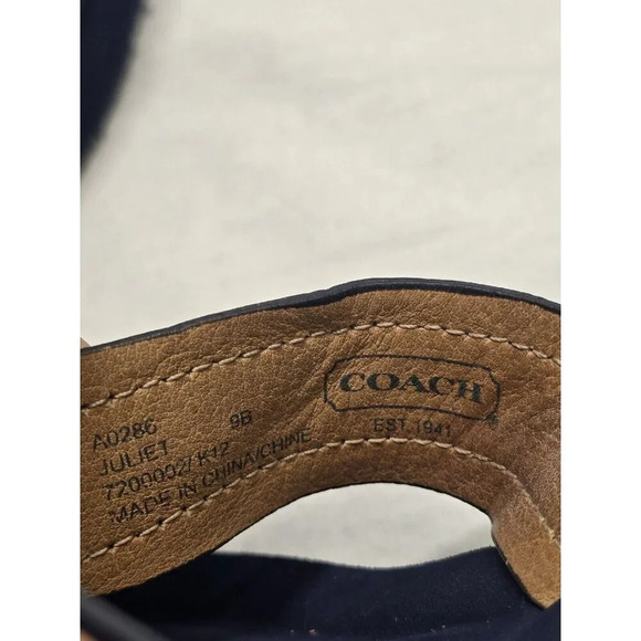 Coach Juliet Womens Size 9B Slip On Casual Platform Flip Flop Sandals- READ INFO - Picture 4 of 16